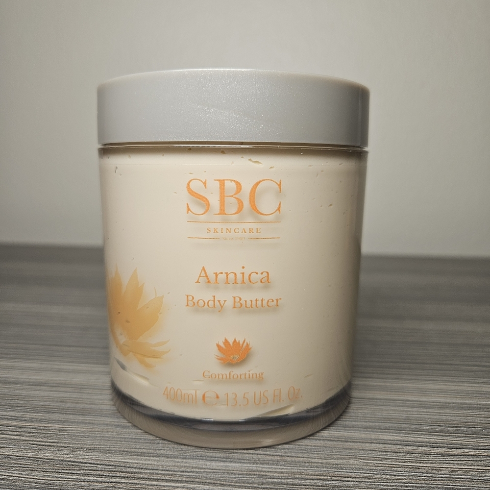 SBC Skincare Arnica Comforting Body Butter 400ml 13.5oz Tub